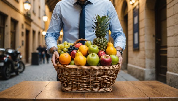 Livraison de corbeilles de fruits au bureau : l'option bien-être à Lyon